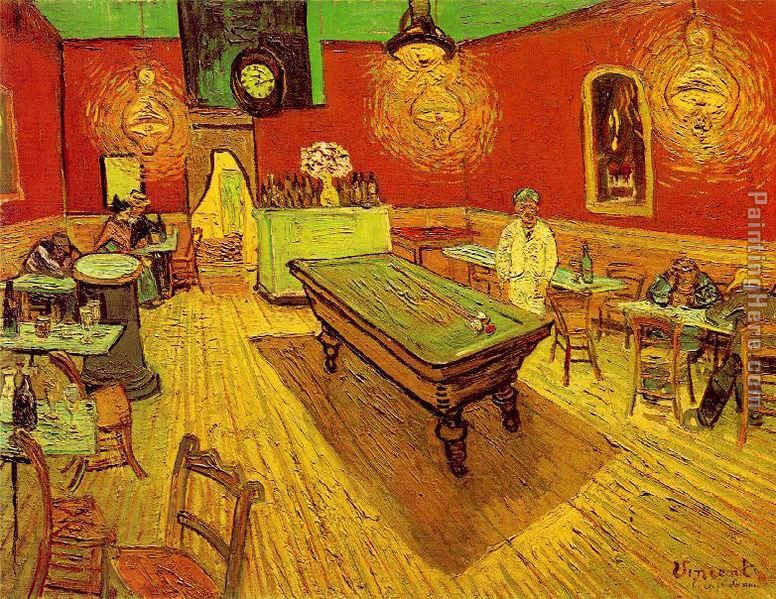 The Night Cafe painting - Vincent van Gogh The Night Cafe art painting